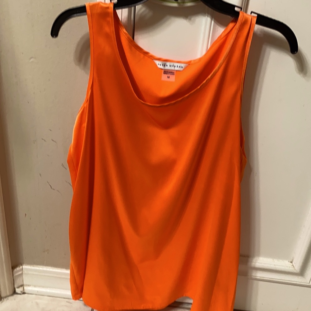 New Peter Nygard orange tee